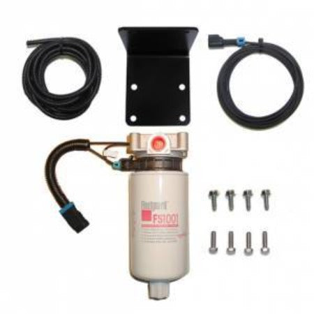 Glacier Diesel Power | Universal Inline Heated 10 Micron FS1001 Fuel / Water Separator Filter Kit