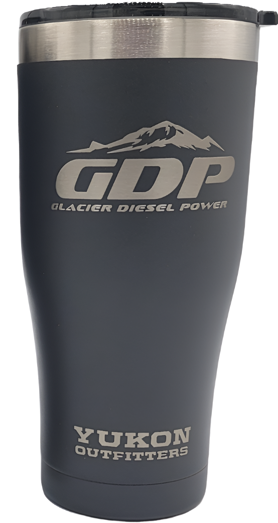 Load image into Gallery viewer, Glacier Diesel Power | 20oz Tumbler By Yukon Outfitters