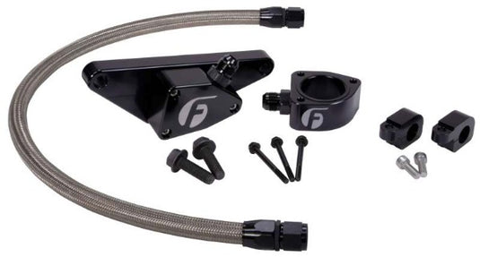 Fleece | 2003-2007 Dodge Ram 5.9 Cummins Manual Trans Coolant Bypass Kit With SS Braided Line