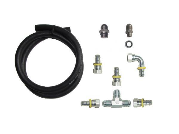 Load image into Gallery viewer, Glacier Diesel Power | 1994-1998 Dodge Ram 5.9 Cummins 1/2 Inch P-Pump Dual Feed Kit