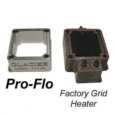 Load image into Gallery viewer, Glacier Diesel Power | 1998.5-2007 Dodge Ram 5.9L Cummins Pro-Flo Grid Heater Block
