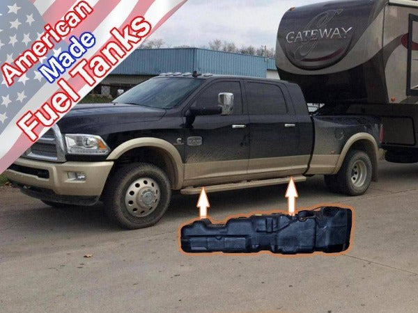 Load image into Gallery viewer, Titan Fuel Tanks | 2013-2022 Dodge Ram 6.7 Cummins Mega Cab Short Bed Super Series
