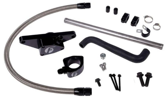 Fleece | 2003-2005 Dodge Ram 5.9 Cummins Auto Trans Coolant Bypass Kit With Stainless Steel Braided Line