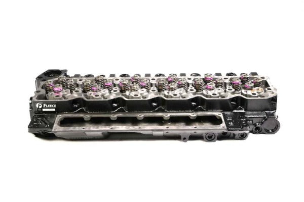 Load image into Gallery viewer, Fleece | 1998.5-2002 Dodge Ram 2500 / 3500 5.9 VP Remanufactured Cummins Cylinder Head (Street)
