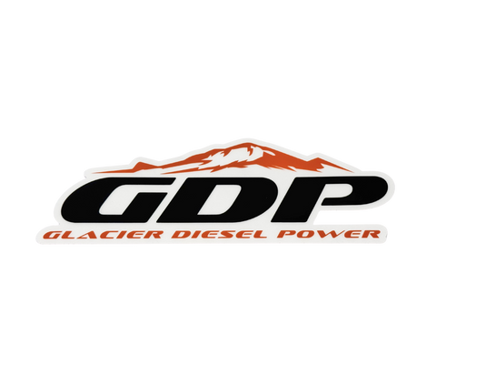 GDP Transparent Vinyl Decal – Multiple Colors