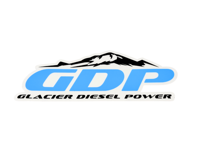 Load image into Gallery viewer, GDP Transparent Vinyl Decal – Multiple Colors
