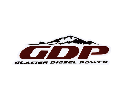 GDP Transparent Vinyl Decal – Multiple Colors