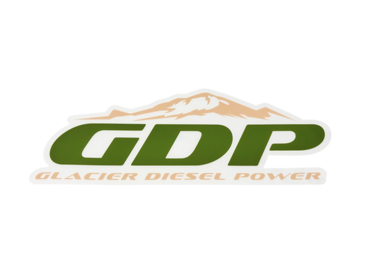 GDP Transparent Vinyl Decal – Multiple Colors