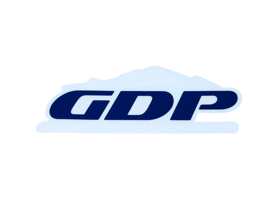 GDP Transparent Vinyl Decal – Multiple Colors
