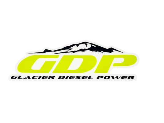GDP Transparent Vinyl Decal – Multiple Colors