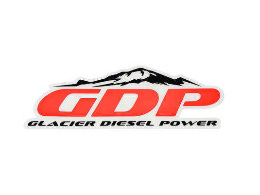 GDP Transparent Vinyl Decal – Multiple Colors