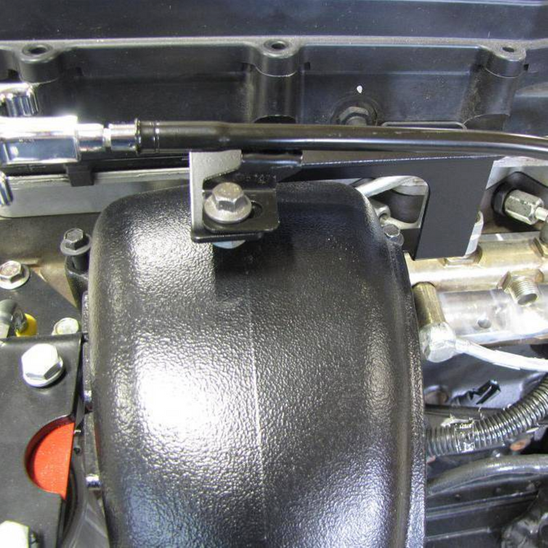 Load image into Gallery viewer, Glacier Diesel Power | 2003-2007 Dodge Ram 5.9L Cummins Mega Rail Engine Oil Dipstick Bracket
