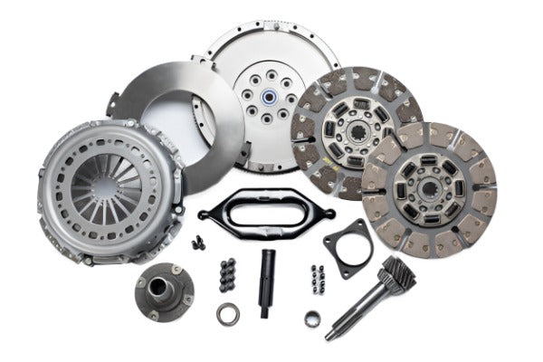 South Bend Clutch | 1994-2004 Dodge Ram 5.9L Cummins NV4500 Organic Street Dual Disc Clutch With Input Shaft