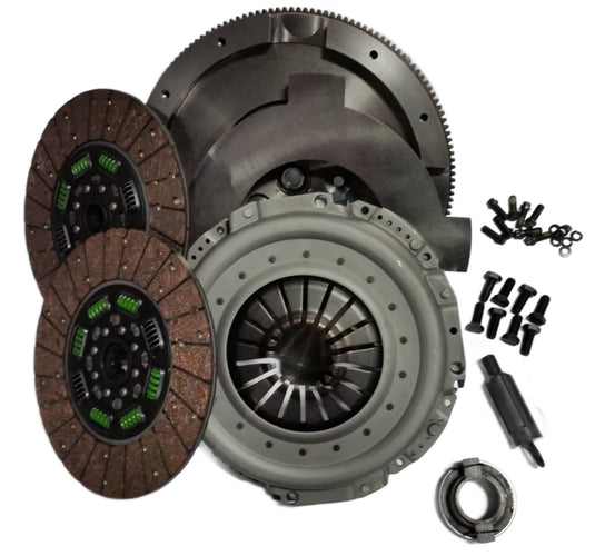 Valair | 1994-2002 Dodge Ram NV4500 Organic Dual Disc Clutch Kit - 550HP