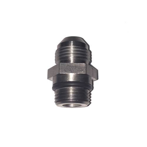 Glacier Diesel Power | -8AN X 18MM Stainless Adapter Fitting For Front Feed of P-Pumps
