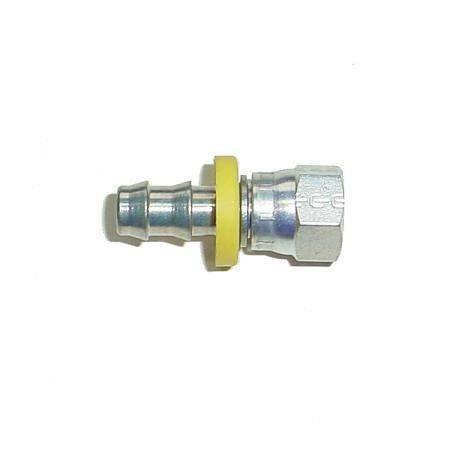 Glacier Diesel Power | Parker -6AN Female Swivel X 3/8 Inch Pushlock Fitting (Steel)