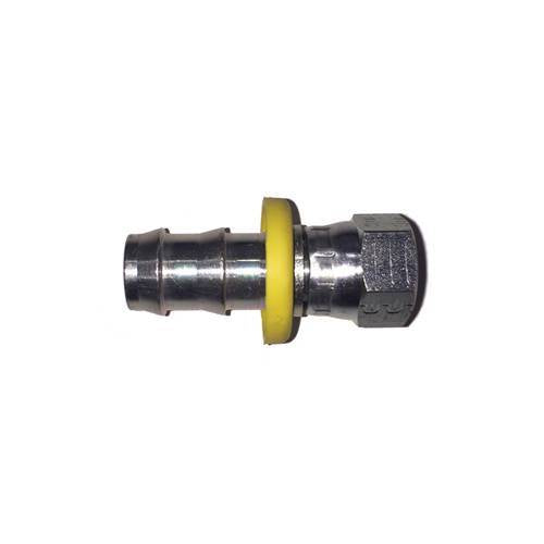 Glacier Diesel Power | Parker -6AN Female Swivel X 1/2 Inch Pushlock Fitting (Steel)