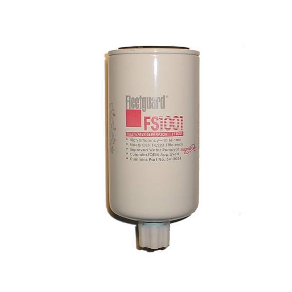 Fleetguard FS1001 10-Micron Fuel & Water Separator | Spin-On Diesel Fu ...